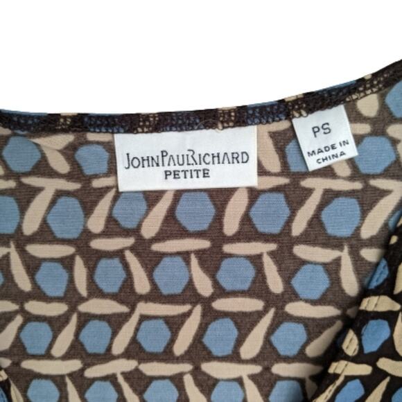 John Paul Richard Petite Midi Wrap Dress PS - Picture 7 of 9